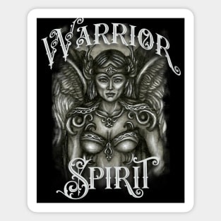 Warrior Spirit Dark Sticker